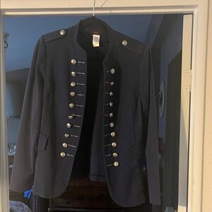 Mark. Dark Jacket with Metallic Accents